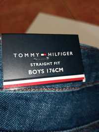 Tommy Hilfiger r.176 krótkie spodenki jeansowe, szorty. 14-18lat.