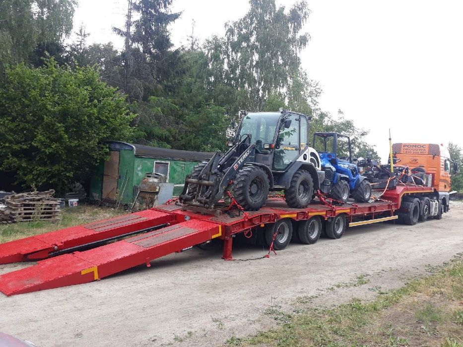 Transport niskopodwoziowy maszyn i koparek transport maszyn Poznań