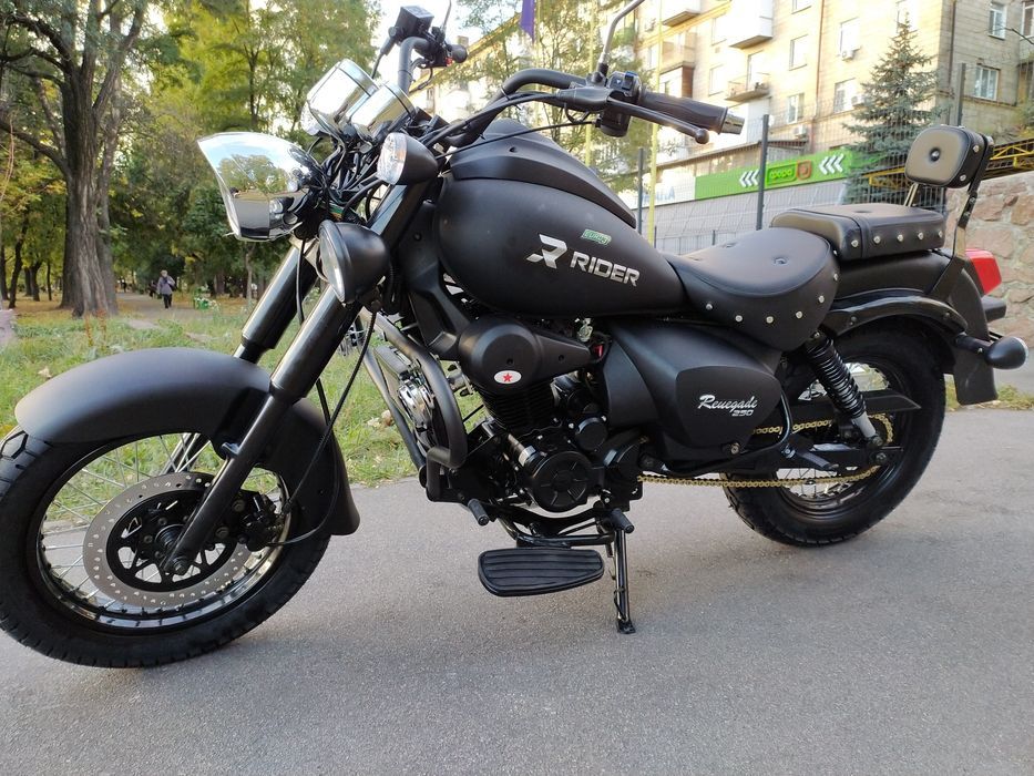 мотоцикл чопер/круїз RIDER RENEGADE 250cc 2023 6ст Гарантія /Доставка