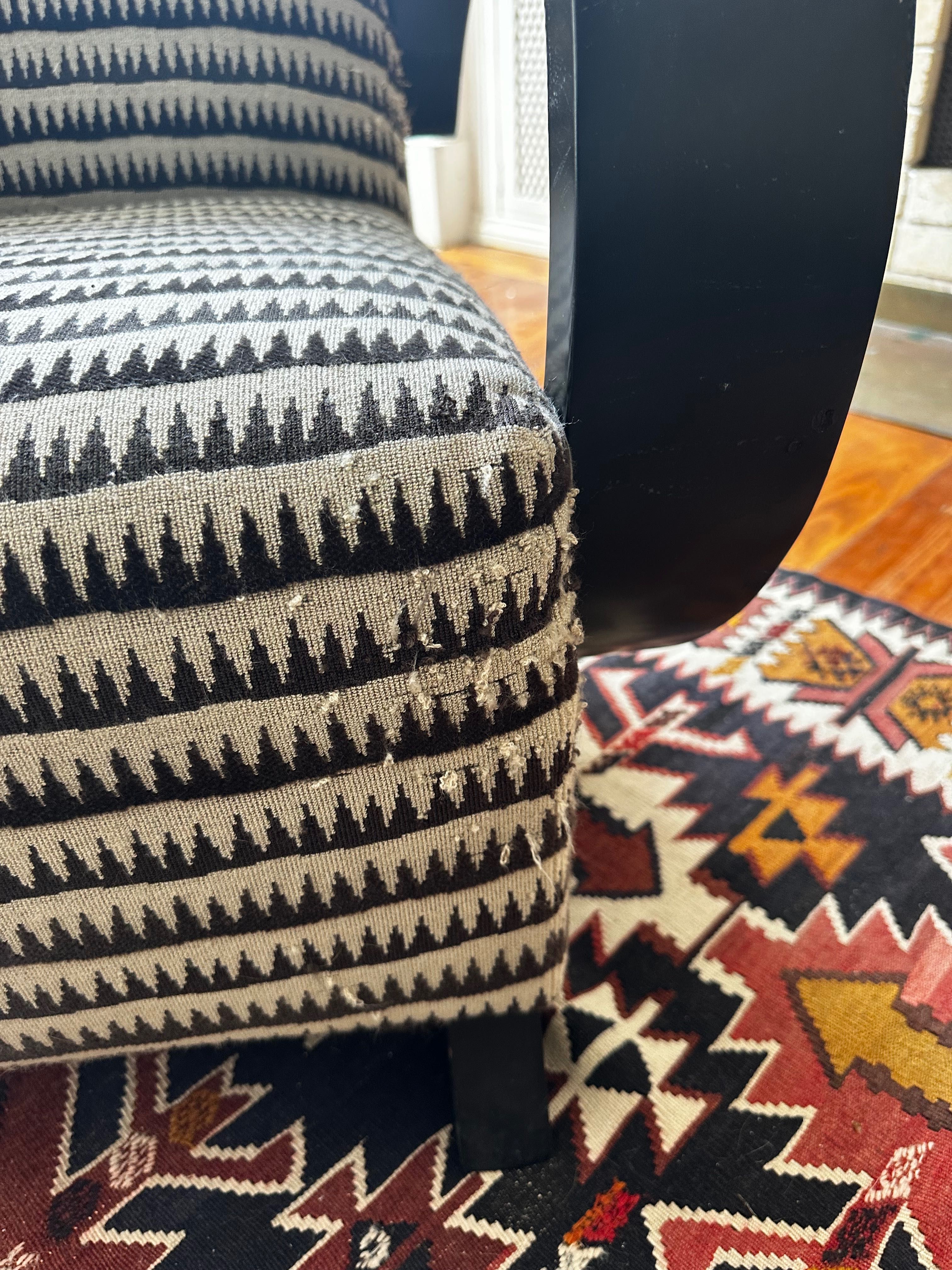 Cadeira Art Déco no estilo de Jindřich Halabala
