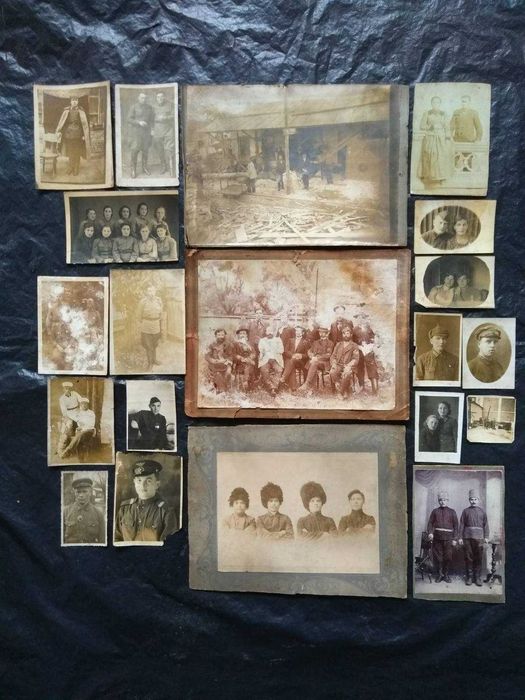 Старинные антикварные фотографии царские, довоеннные... Старые