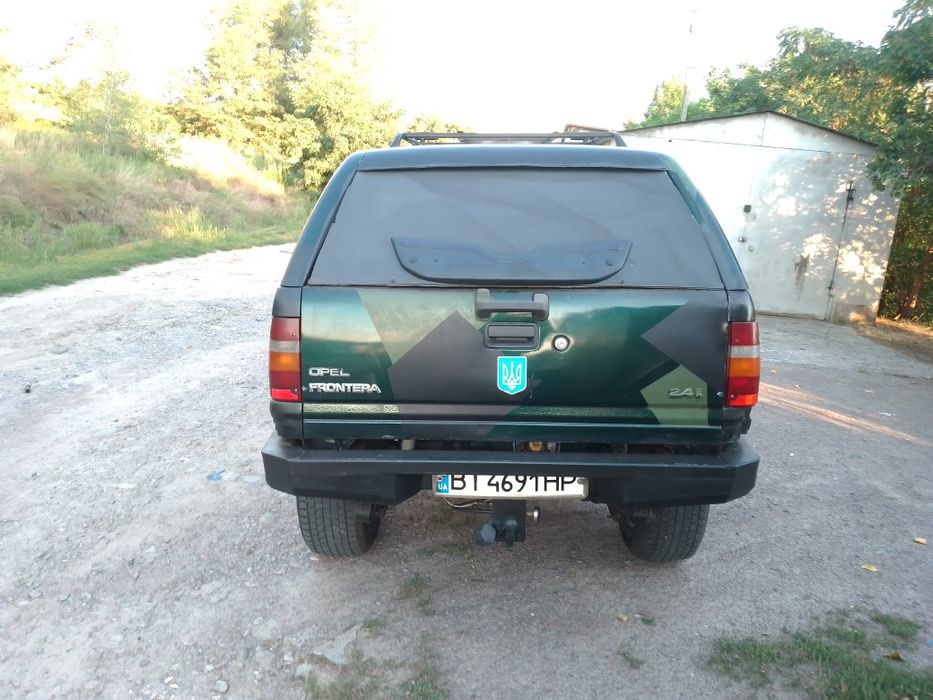 OPEL FRONTERA 4×4, 2.4 ГБО, бойова конячка