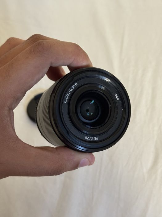 Objetiva Sony 28mm f/2