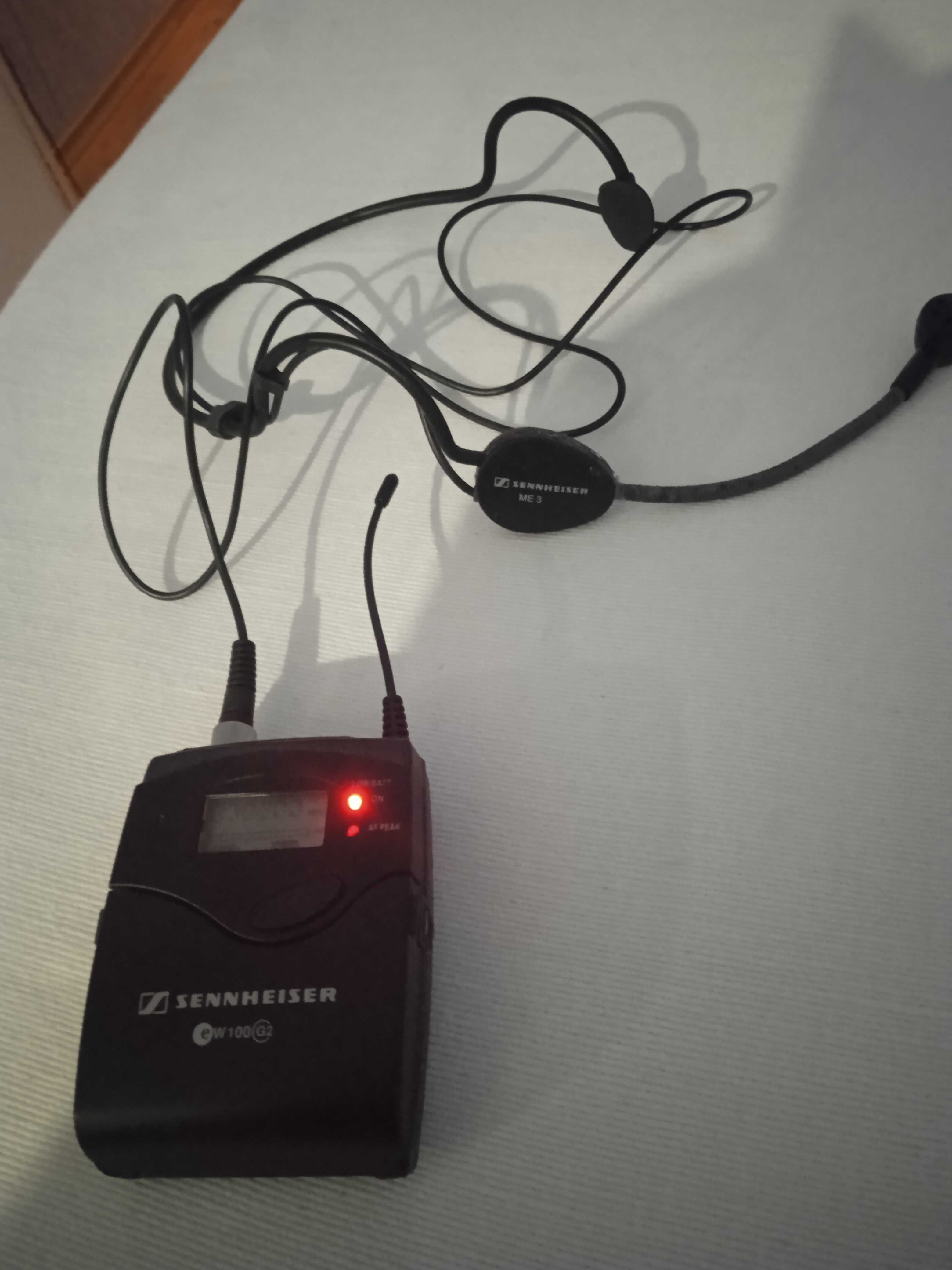 Продам базу и приемник радиомикрофона Sennheiser G2