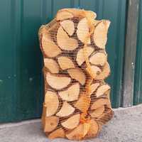Drewno kominkowe i opałowe, workowane, długość 20 cm