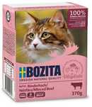 Wysokomięsna karma dla kotów z wołowiną w galaretce - Bozita 370g