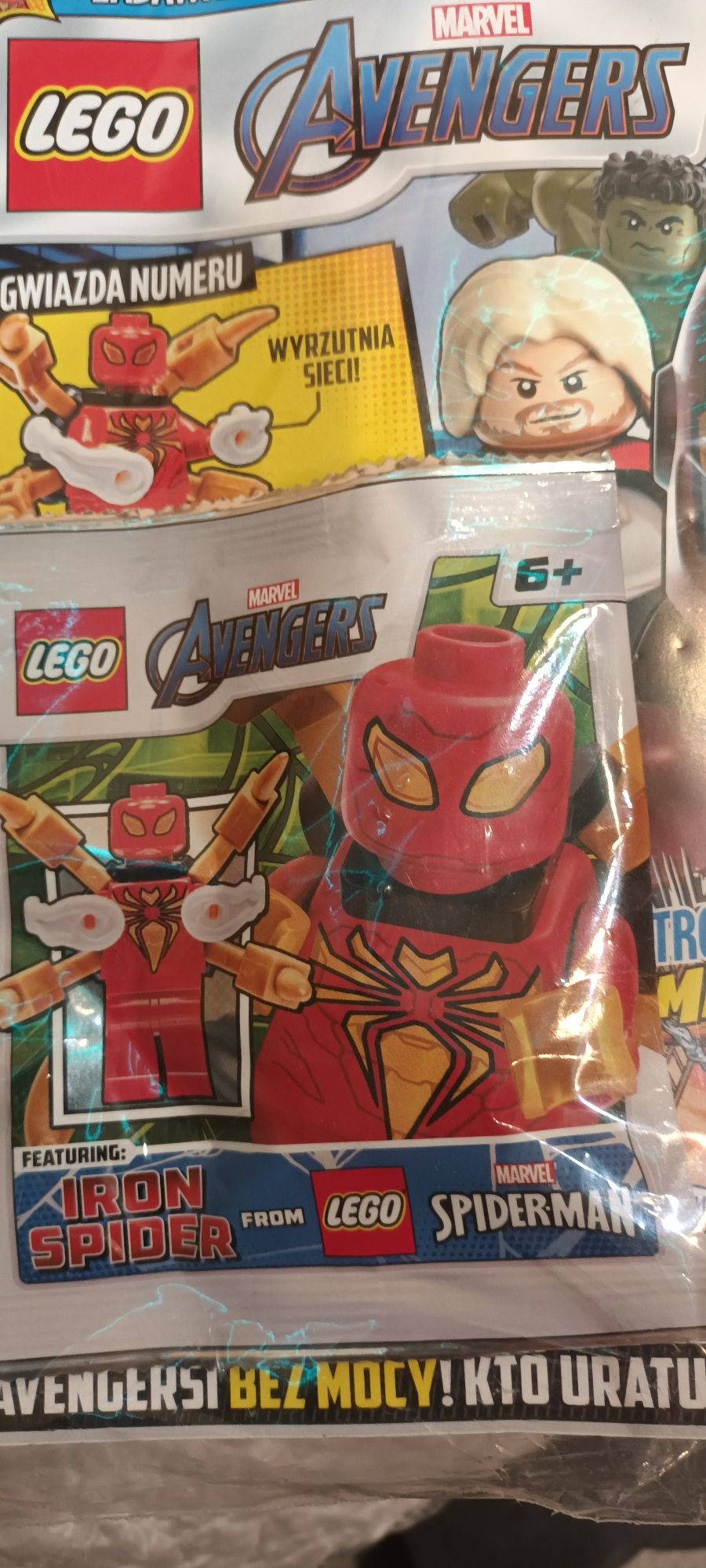 Lego iron spider marvel figurka