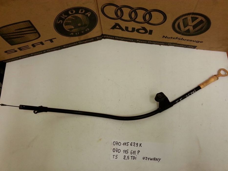 RURKA POZIOMU OLEJU BAGNET VW T5 2.5 TDI