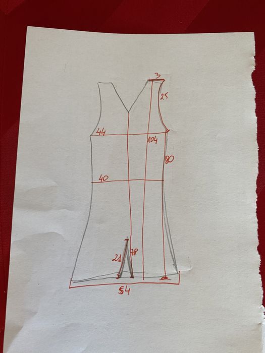 Sukienka wieczorowa czerwona Molton r. 38