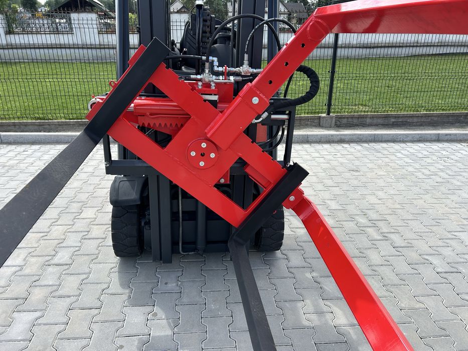 Obrotnica wysyłka gratis wywrotnica skrzyn do wózka widłowego ciągnika