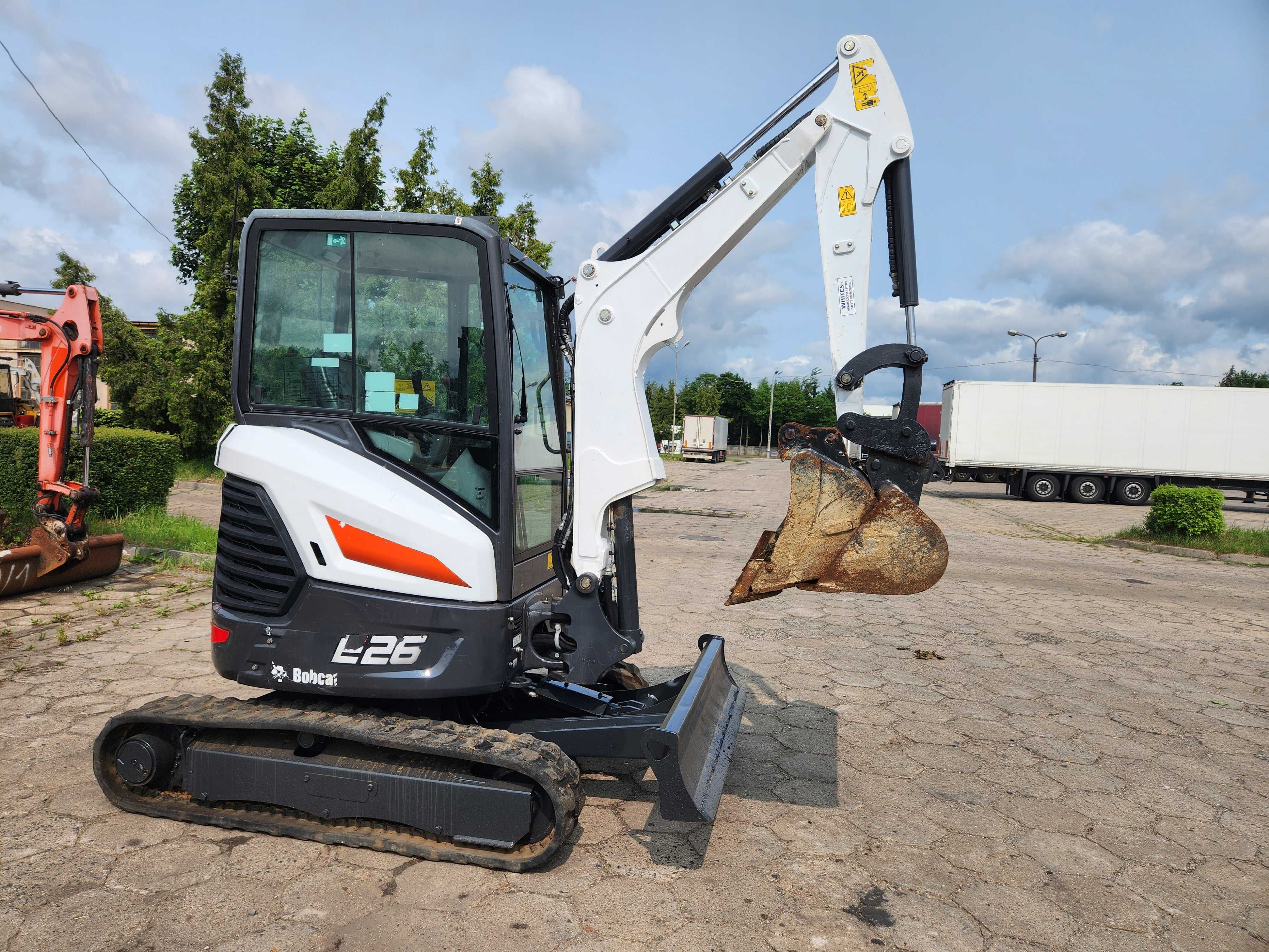 bobcat e26 minikoparka mini koparka jcb wacker neuson yanmar volvo