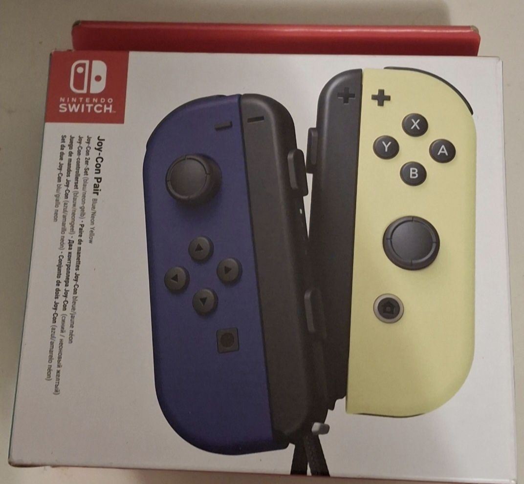 Comando Joy-Con Set Izda/Dcha Nintendo Switch  azul/amarelo