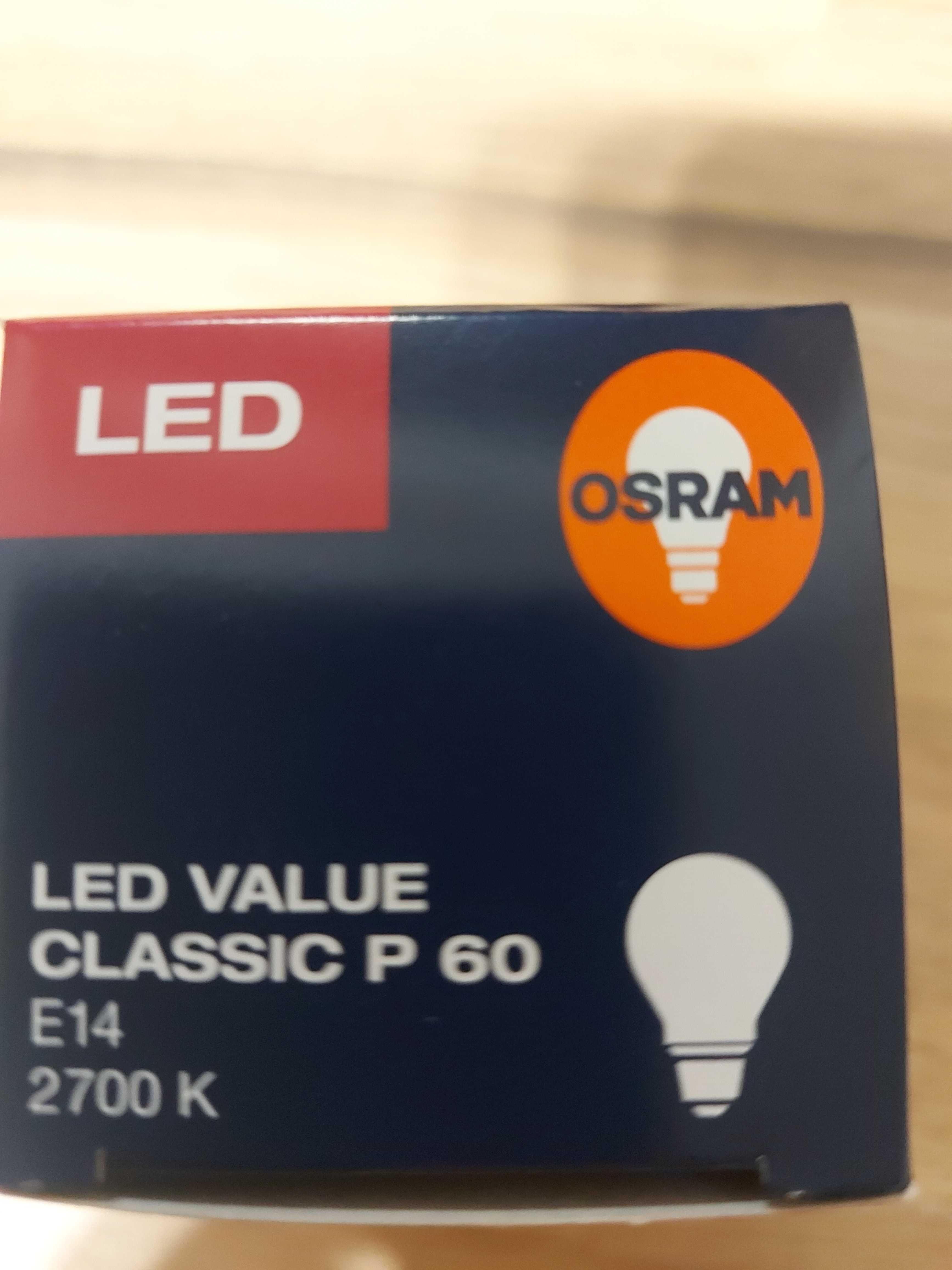 żarówka LED OSRAM Świeczka E14 7W LED VALUE