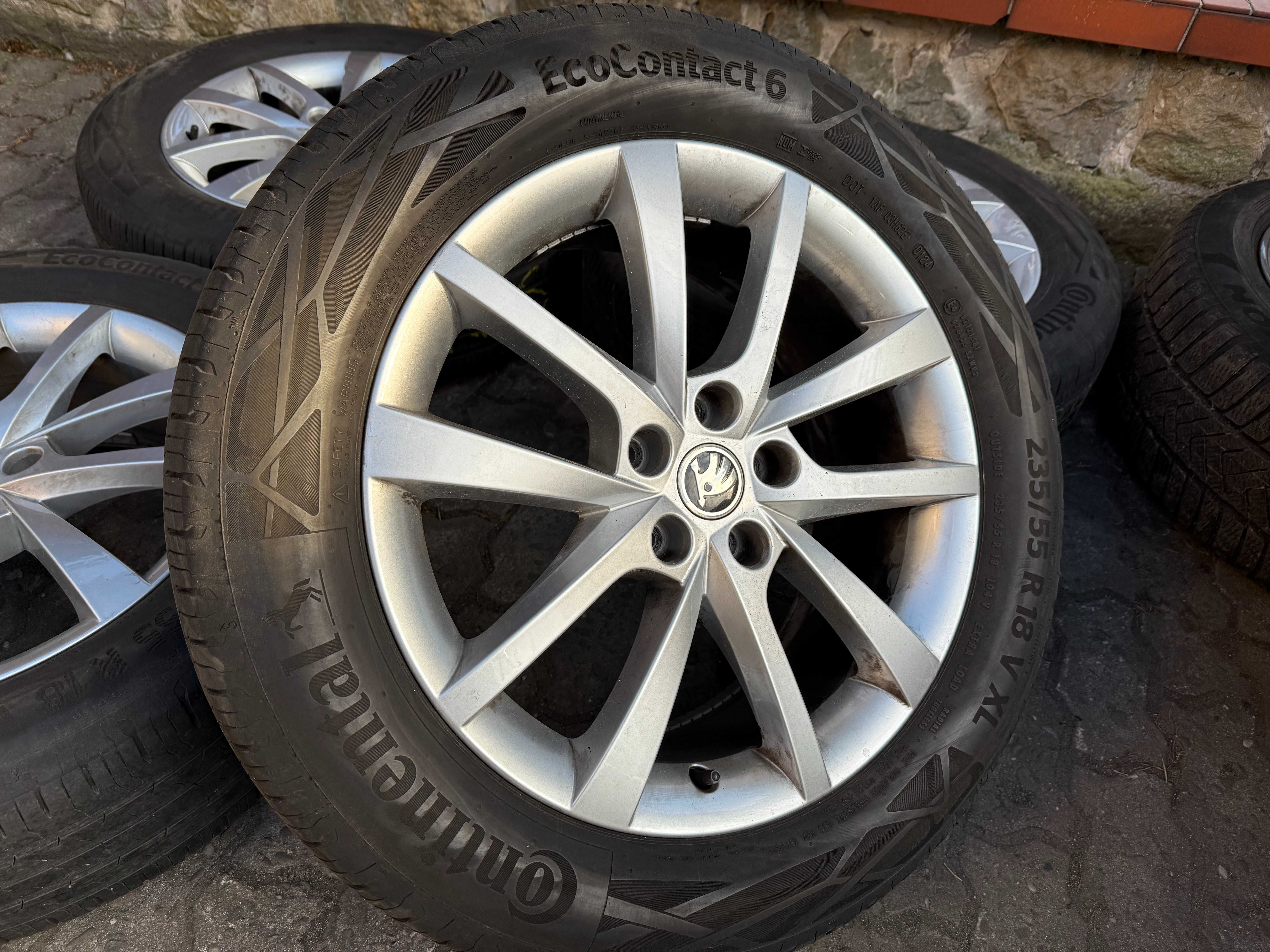 Felgi aluminiowe 18" 5x112 Skoda Kodiaq VW Tiguan Seat Tarraco
