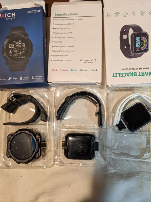 Смарт часы фитнес браслет 5 видов