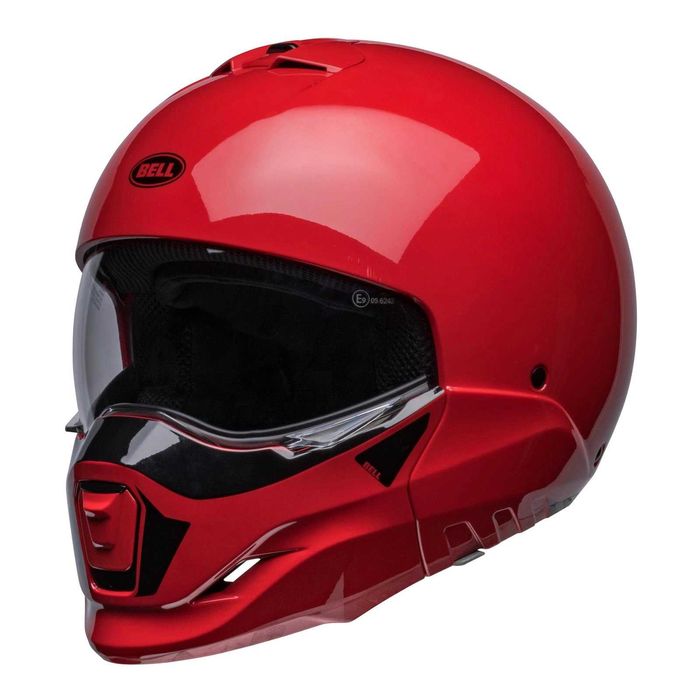 Kask szczękowy BELL BROOZER DUPLET czerwony rozmiar L