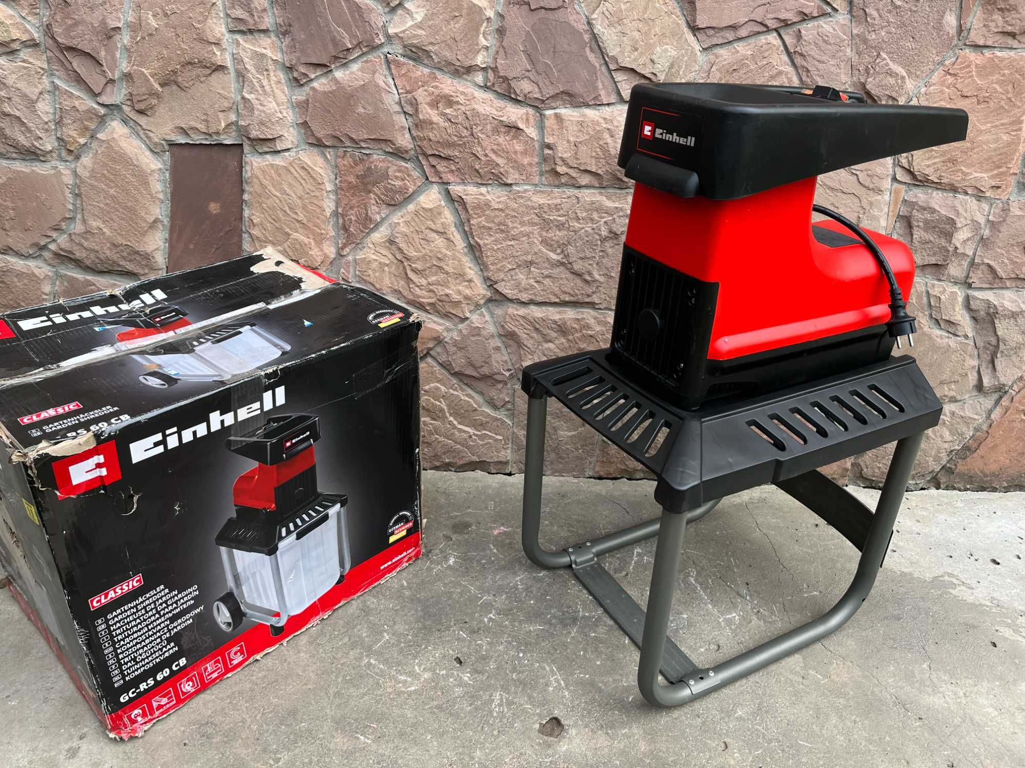 Подрібнювач садовий Einhell GC-RS 60 CB