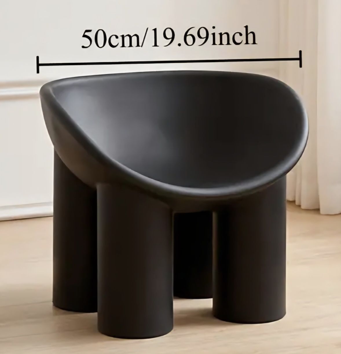 Cadeira preto 50×42