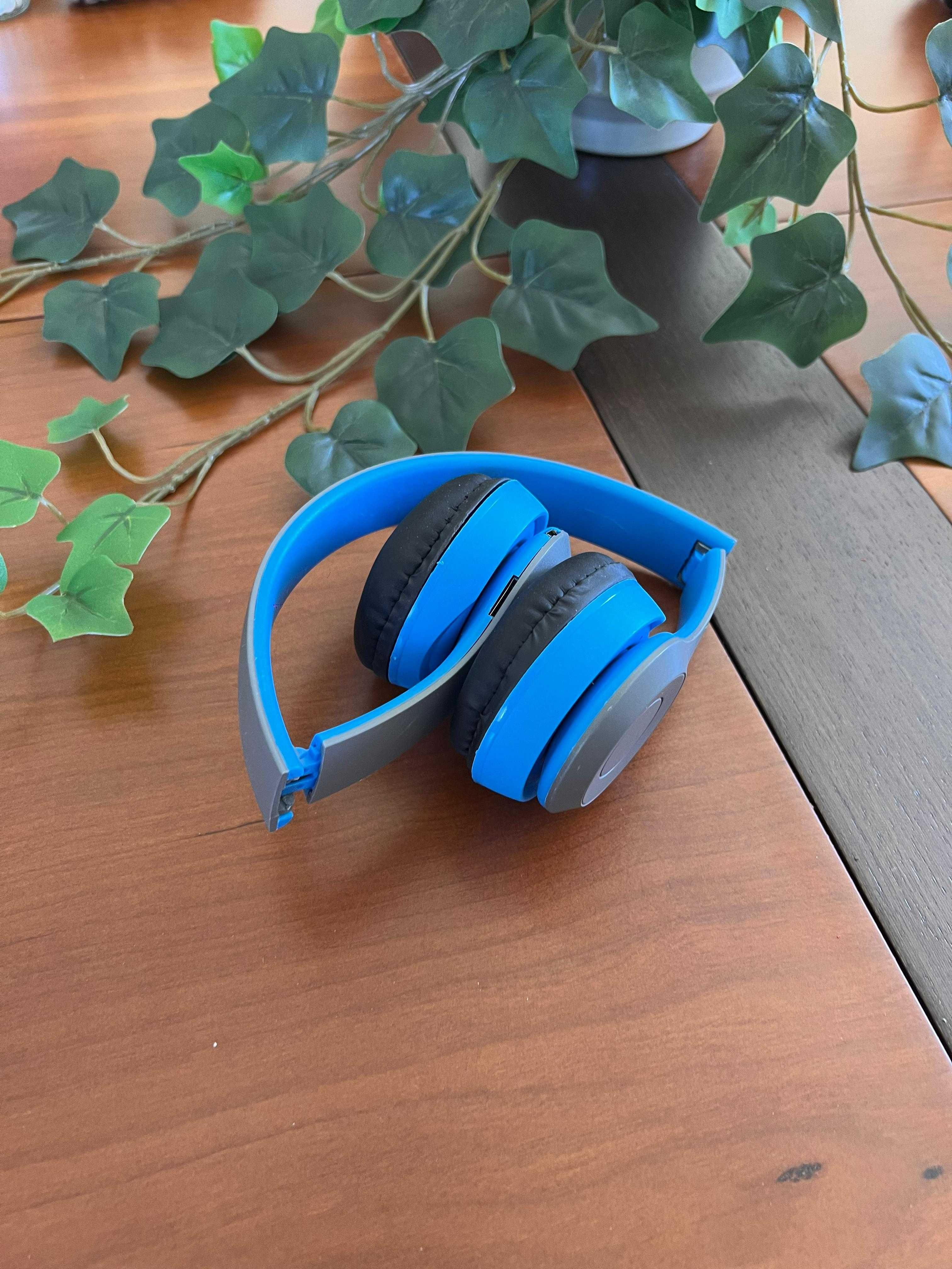 Headphones azuis