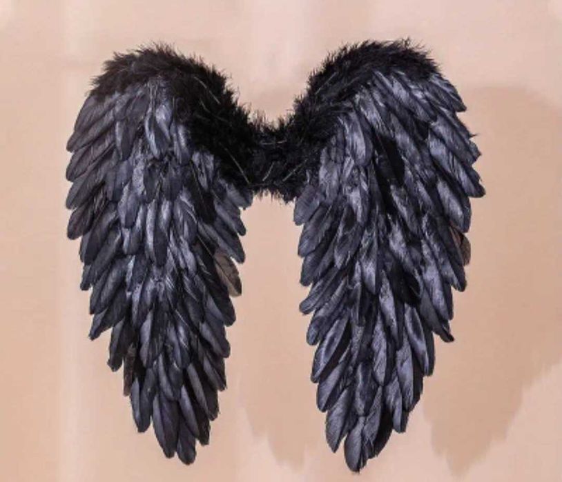 Skrzydła anielskie i aureola anioła