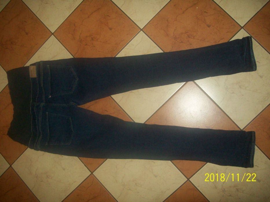 H&M Mama Slim spodnie jeans rurki rozm 40