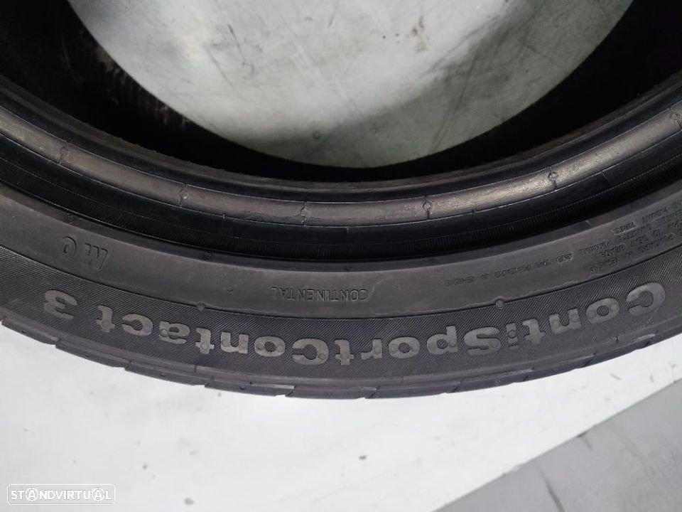 2 pneus semi novos 245-40r18 continental - oferta dos portes