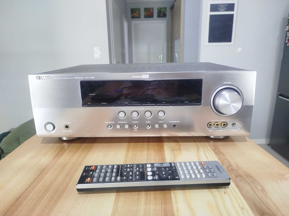 Amplituner Yamaha RX V465 hdmi optical kino domowe