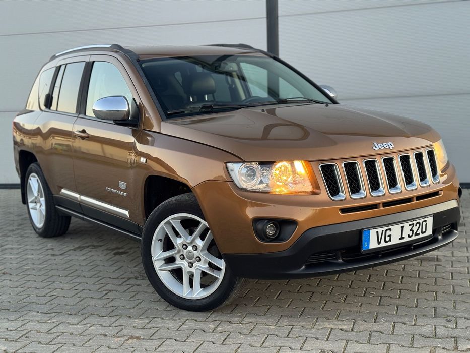 Jeep Compass 2.2 CRD 136ps! Navi! Skóra!
