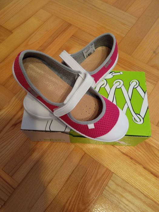 Trampki r.35 Befado Baleriny   dl. wk 22cm Kapcie Nowe