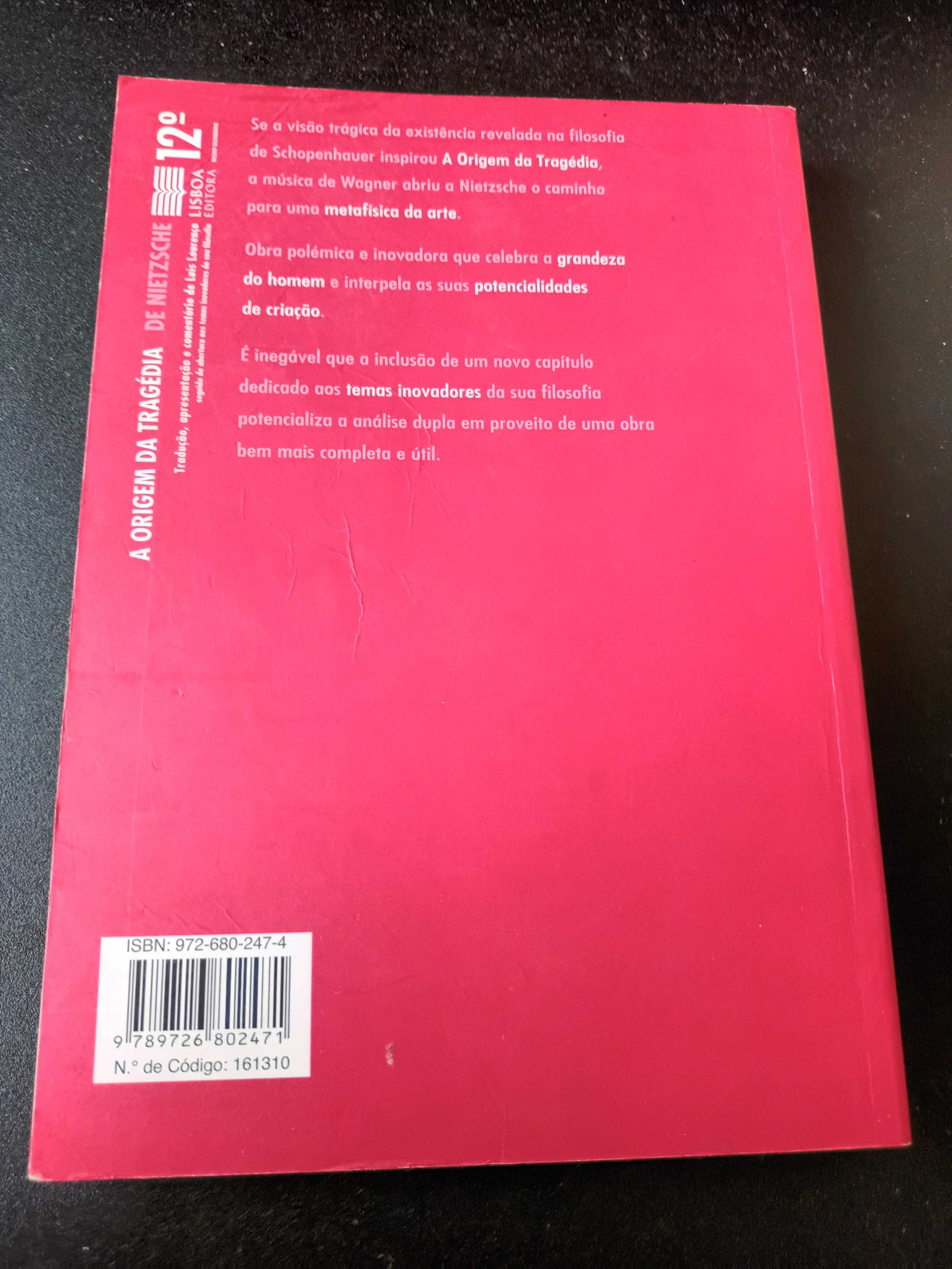 "A Origem da Tragédia" Friedrich Nietzsche