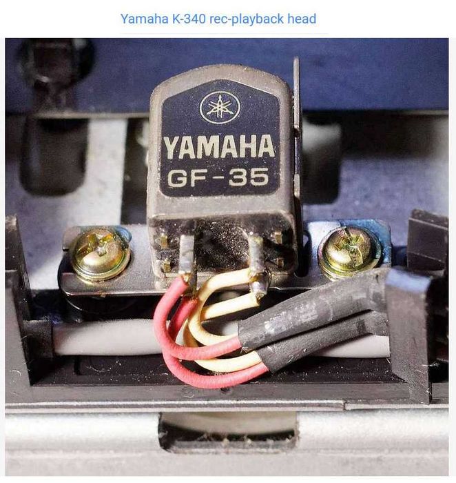 Yamaha K-340 (HX Pro) - Кассетная дека, 2 Head, 220V. Japan