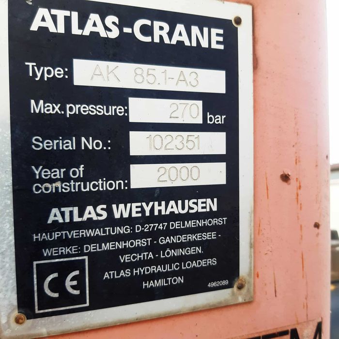 Renault Midlum wywrot hydroburta HDS Atlas