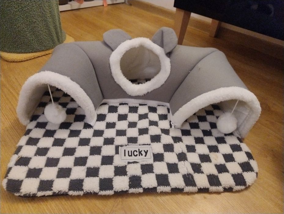 Legowisko dla kota tunel