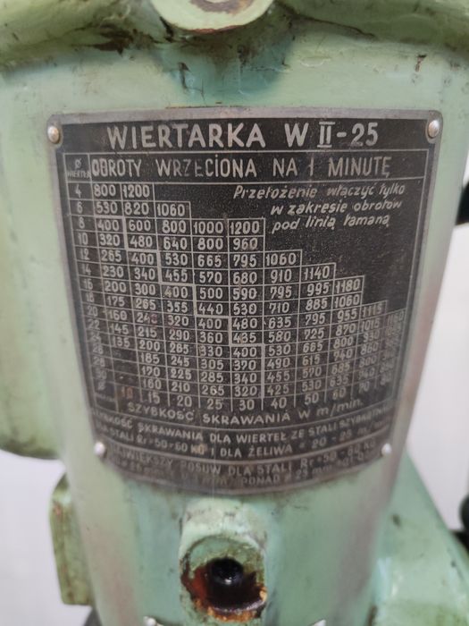 Wiertarka kadłubowa W II-25
