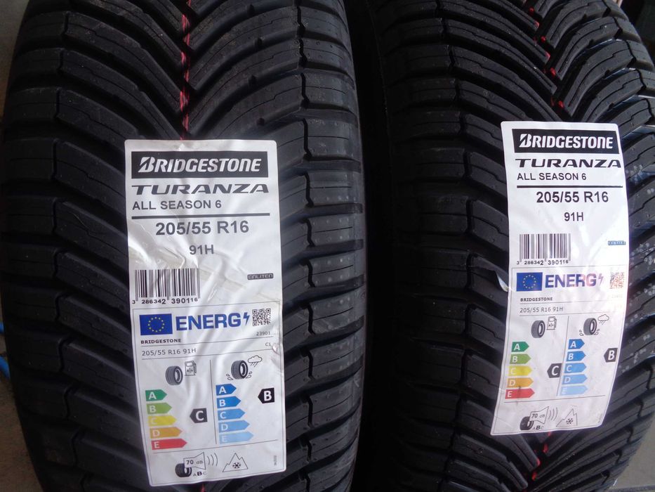 Nowe 205/55R16 BRIDGESTONE Turanza All Season 6 , Opony Całoroczne