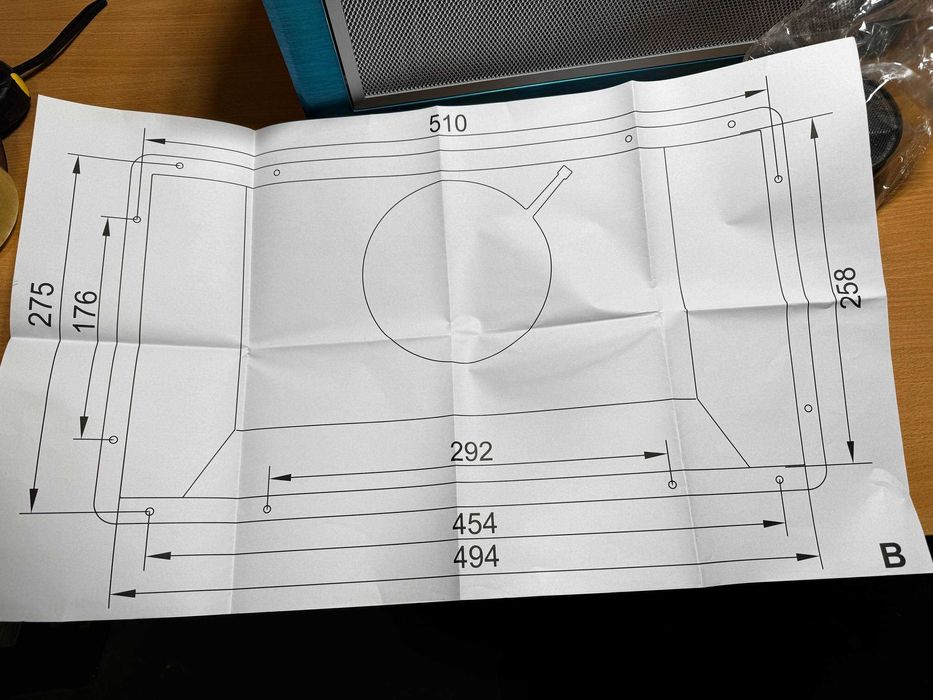 Вбудована витяжка FIREGAS