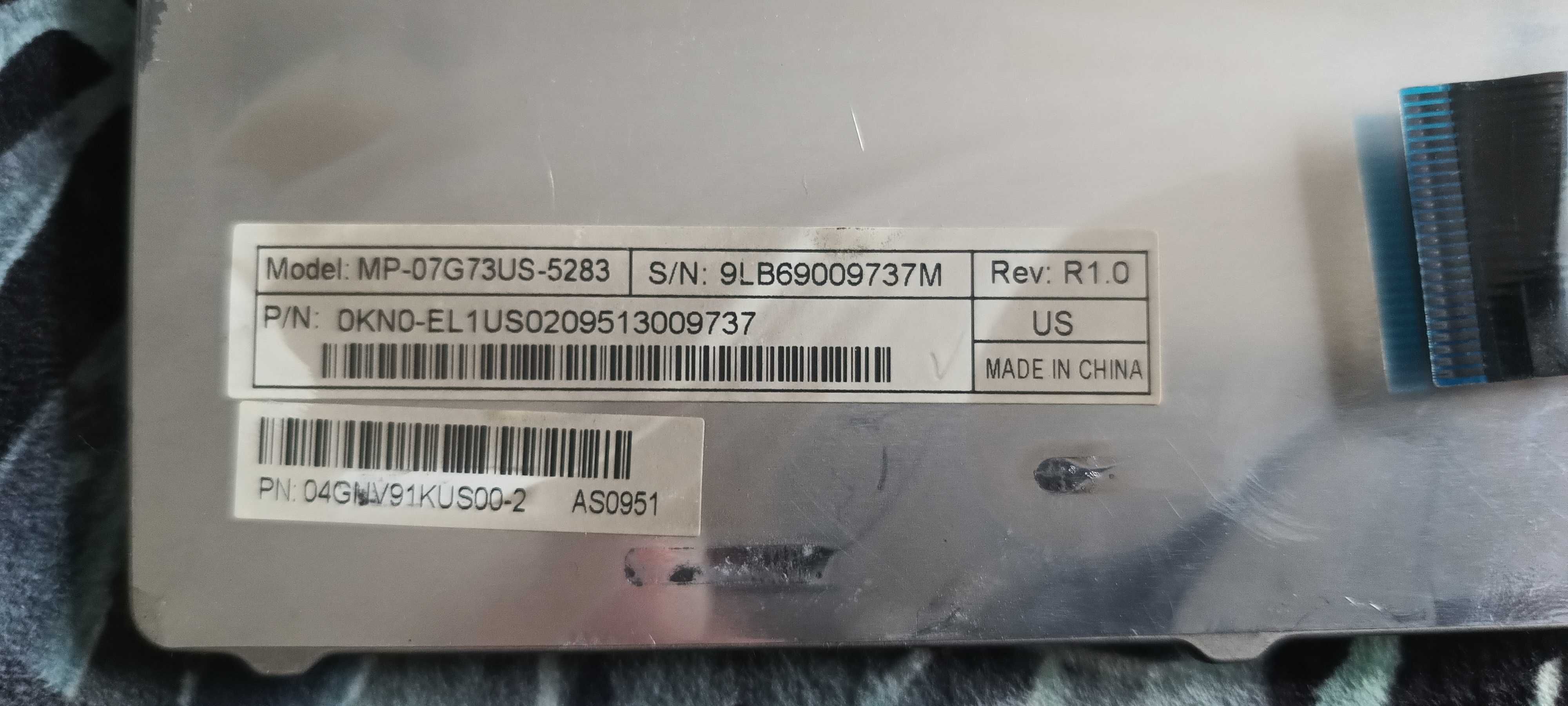 klawiatura MP-07G73US-5283