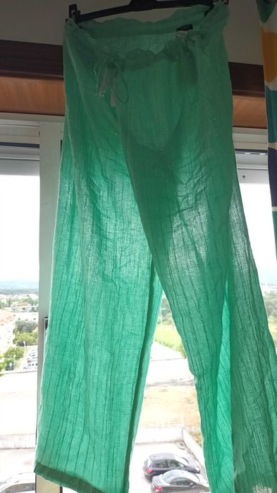 Pantalonas verde-menta