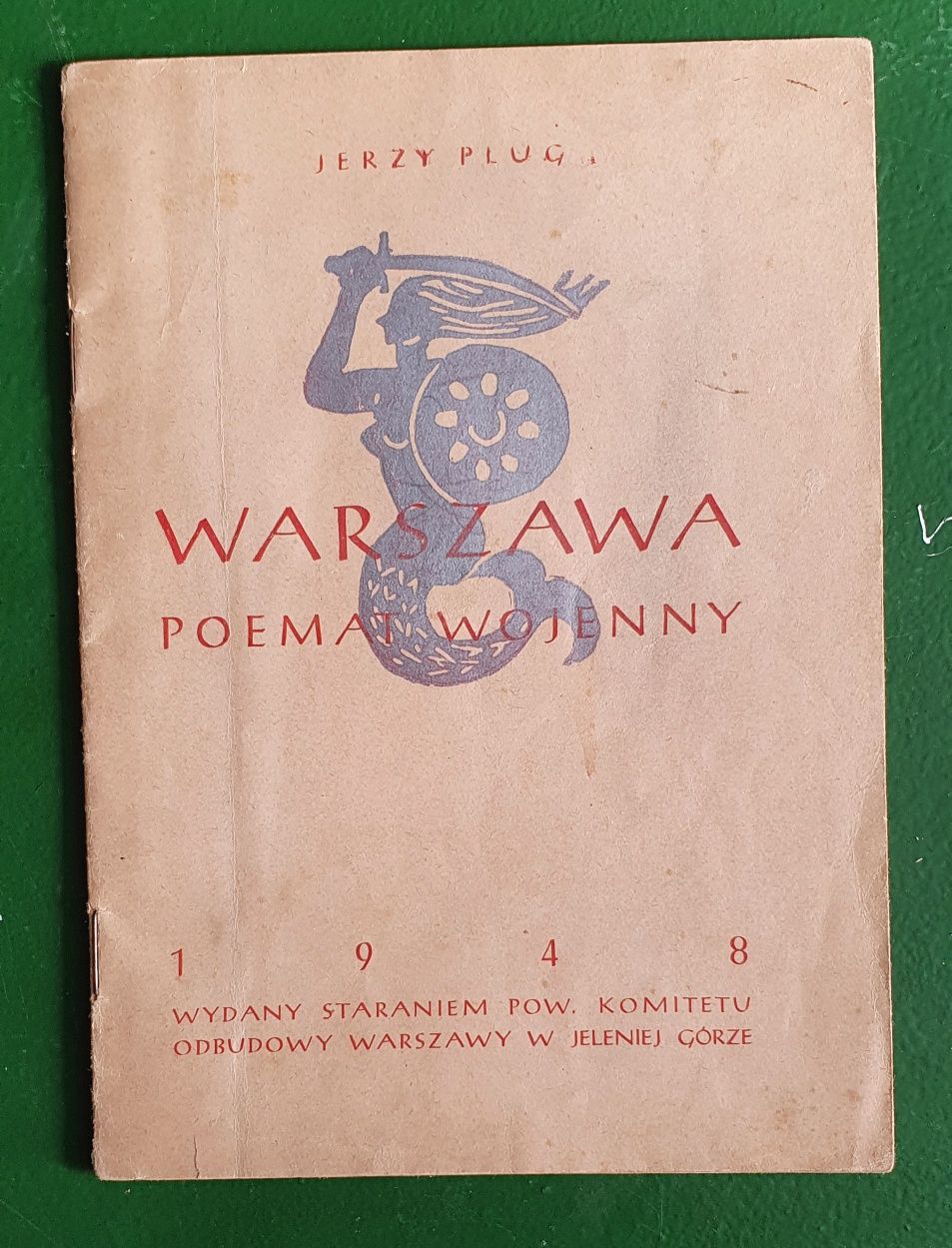 Warszawa poemat wojenny Jerzy Pług