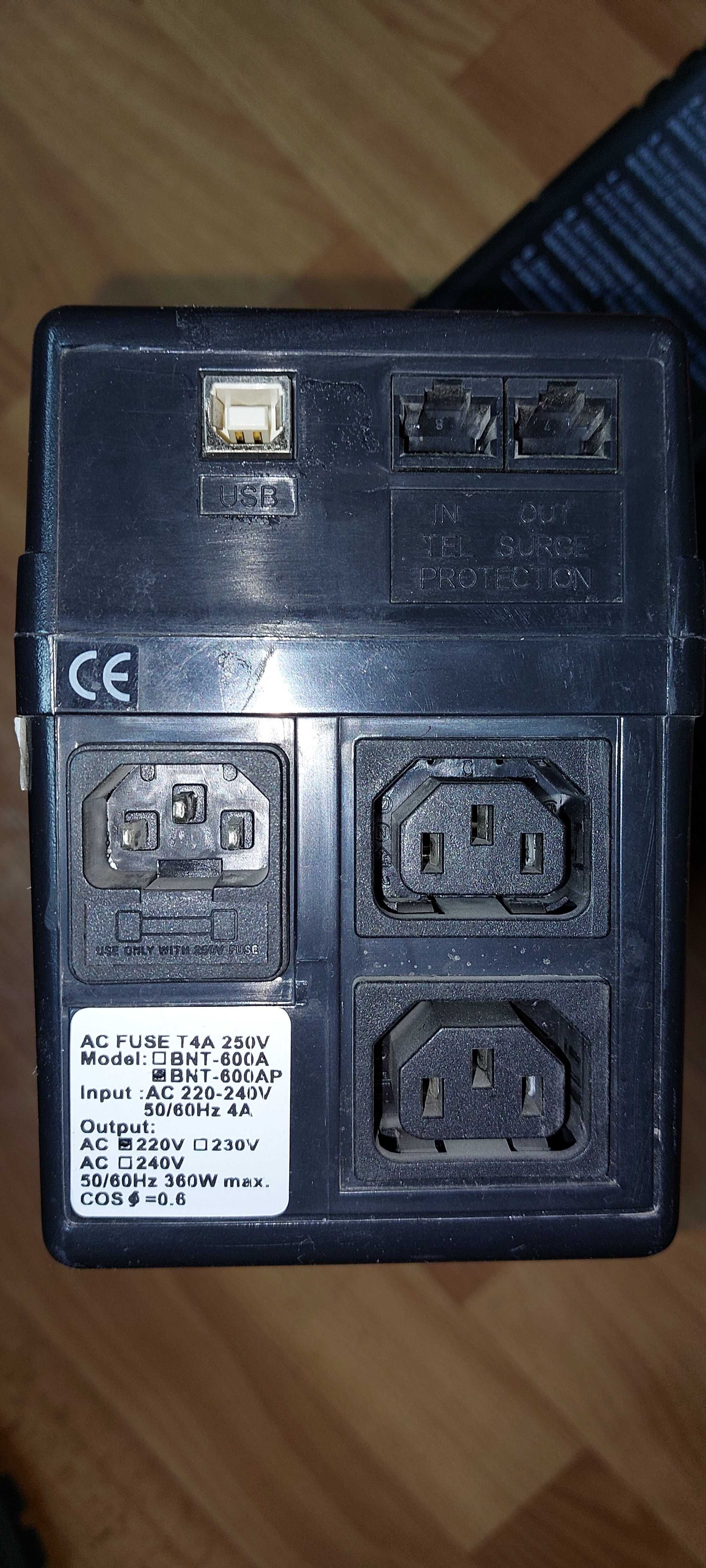 Продам ІБП Powercom Bnt 600AP