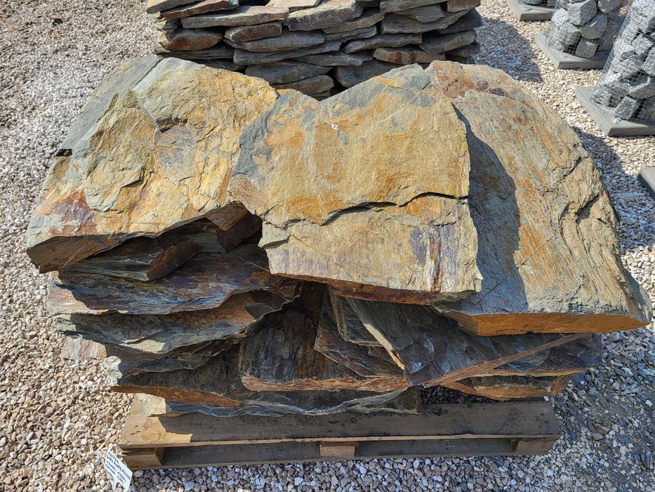 Łupek skalniakowy Kamień na skalniak oczka wodne kamień na kaskady