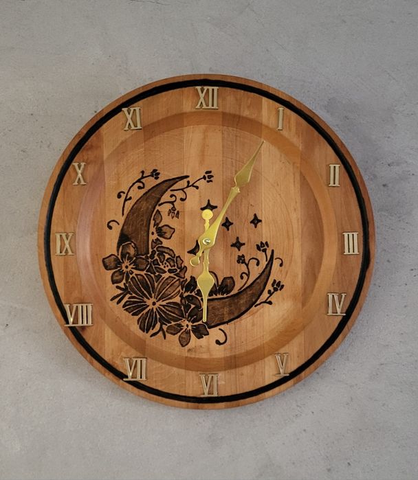 Zegar ścienny - ręcznie robiony 40cm