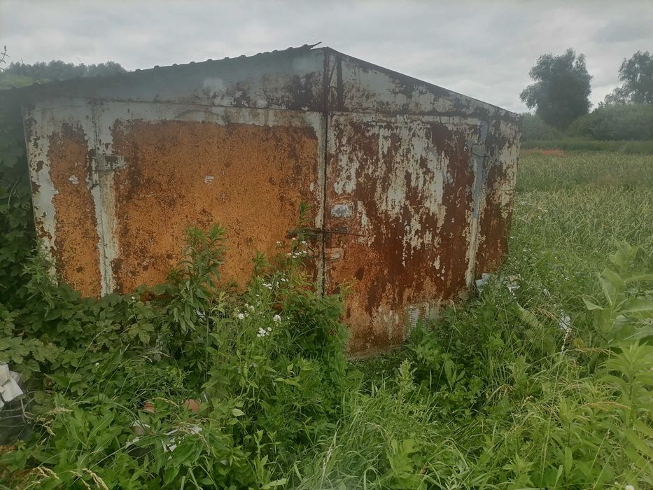 Продам розбірний гараж з листової сталі