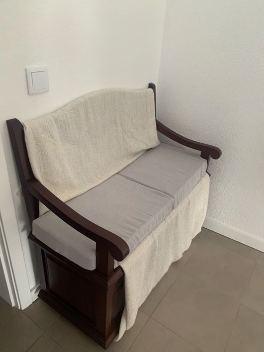 Banco com arrumação