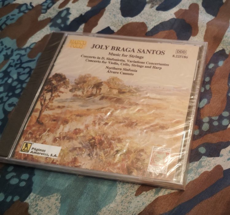 CD Música Clássica de Joly Braga Santos Novo no Plástico