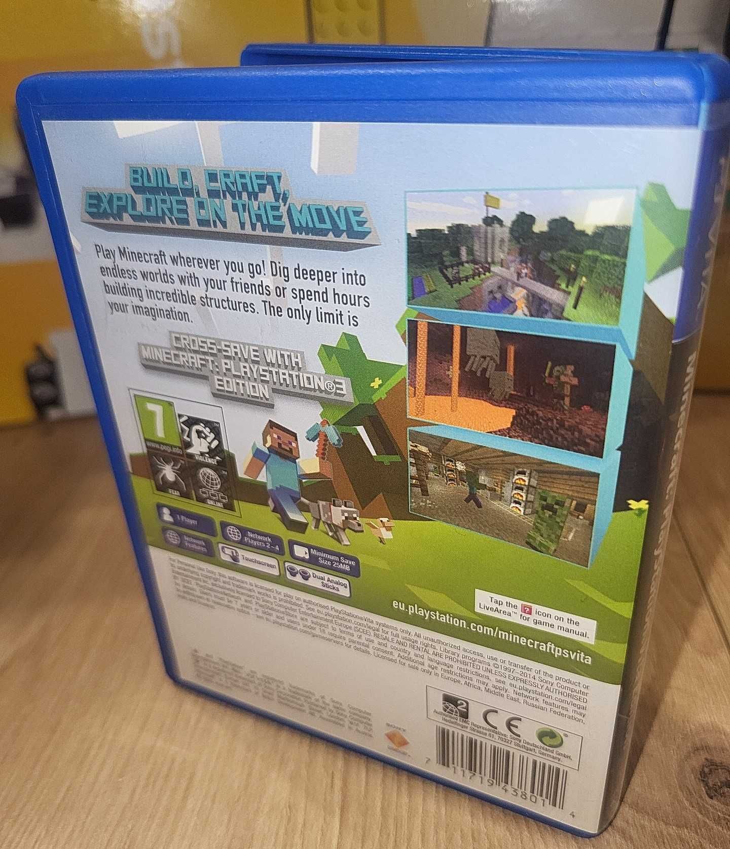 Gra Minecraft Playstation Vita Edition - Playstation PS VITA - Komplet
