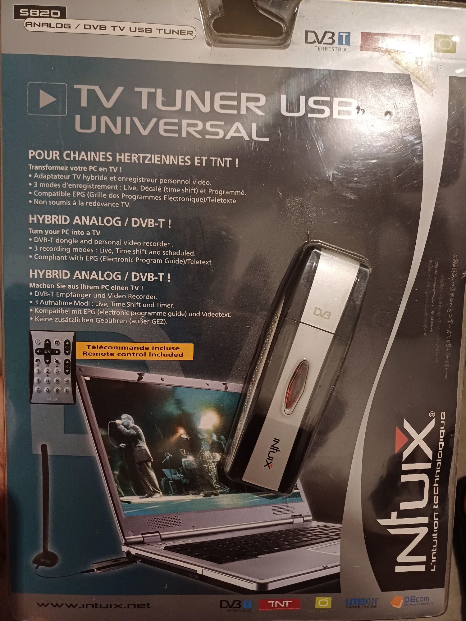 TV TunerUSB universal Intuix