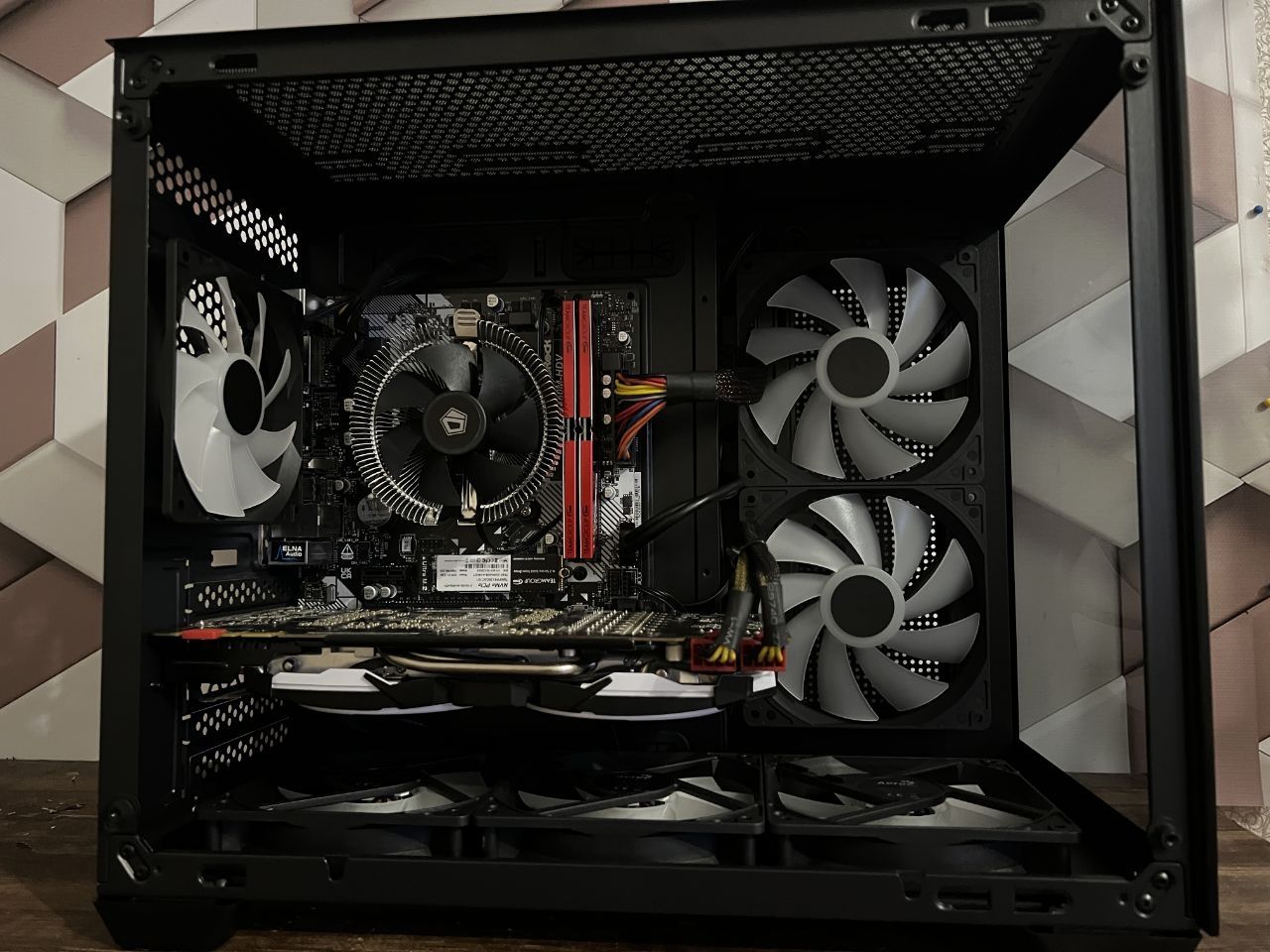 ПК Ryzen 5 3600/B450M-HDV/32gb/GTX 1080 Ti 11Gb/850W/NVMe512/HDD500Gb