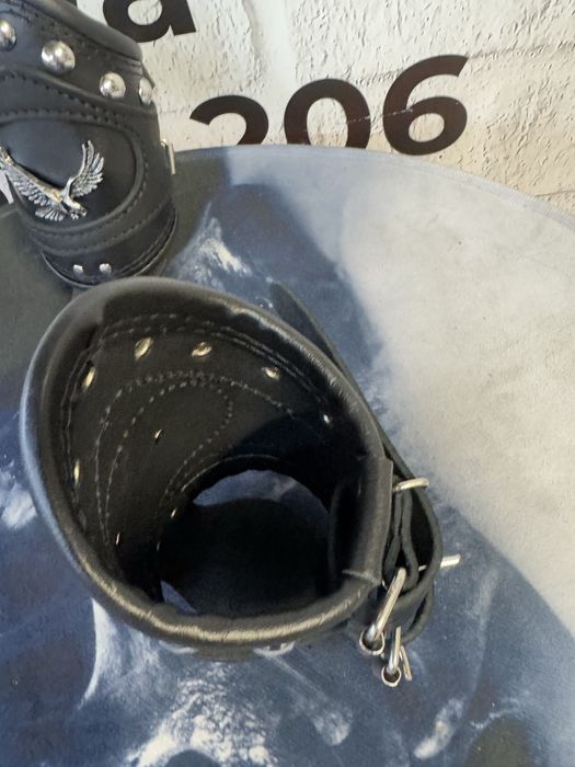 Uchwyt na kubek skórzany