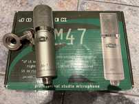 Profesjonalny mikrofon pojemnosciowy Joe Meek JM-47 kultowy do wokalu